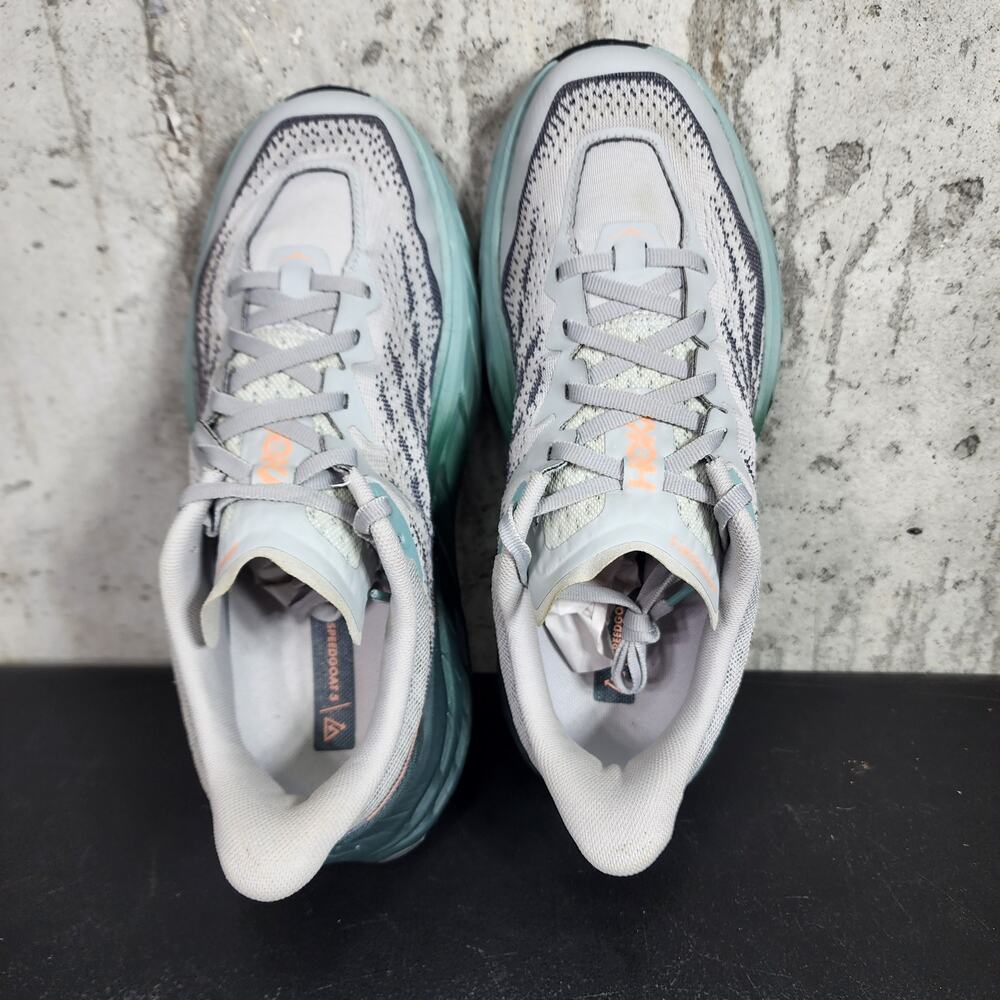 Hoka One One Speedgoat 5 Harbor Mist Spruce Women’s Size 8.5D Trail Running - Picture 3 of 7